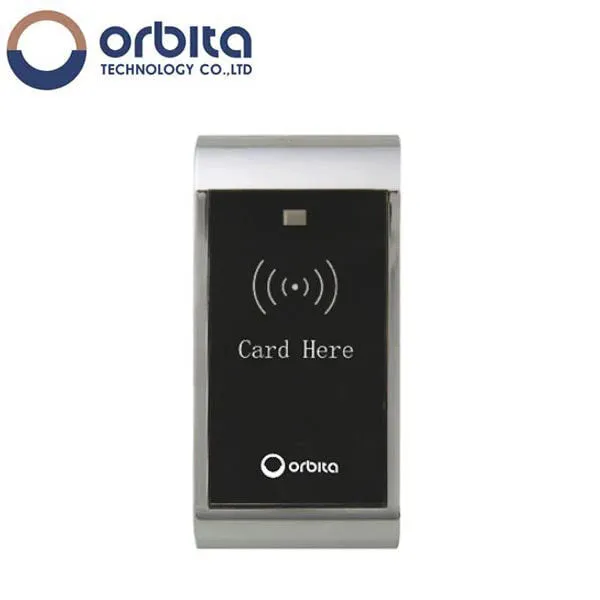 Orbita - SN-860 - Single-Latch Cabinet Lock - RFID - 125KHz/13.56MHz - Silver - Grade 2