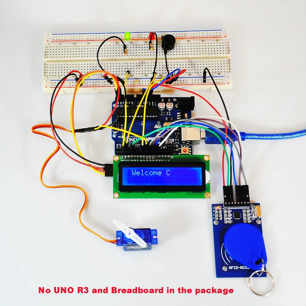 OSOYOO RFID Security Master Starter Kit for Arduino UNO R3 Mega2560 Basic Learning DIY