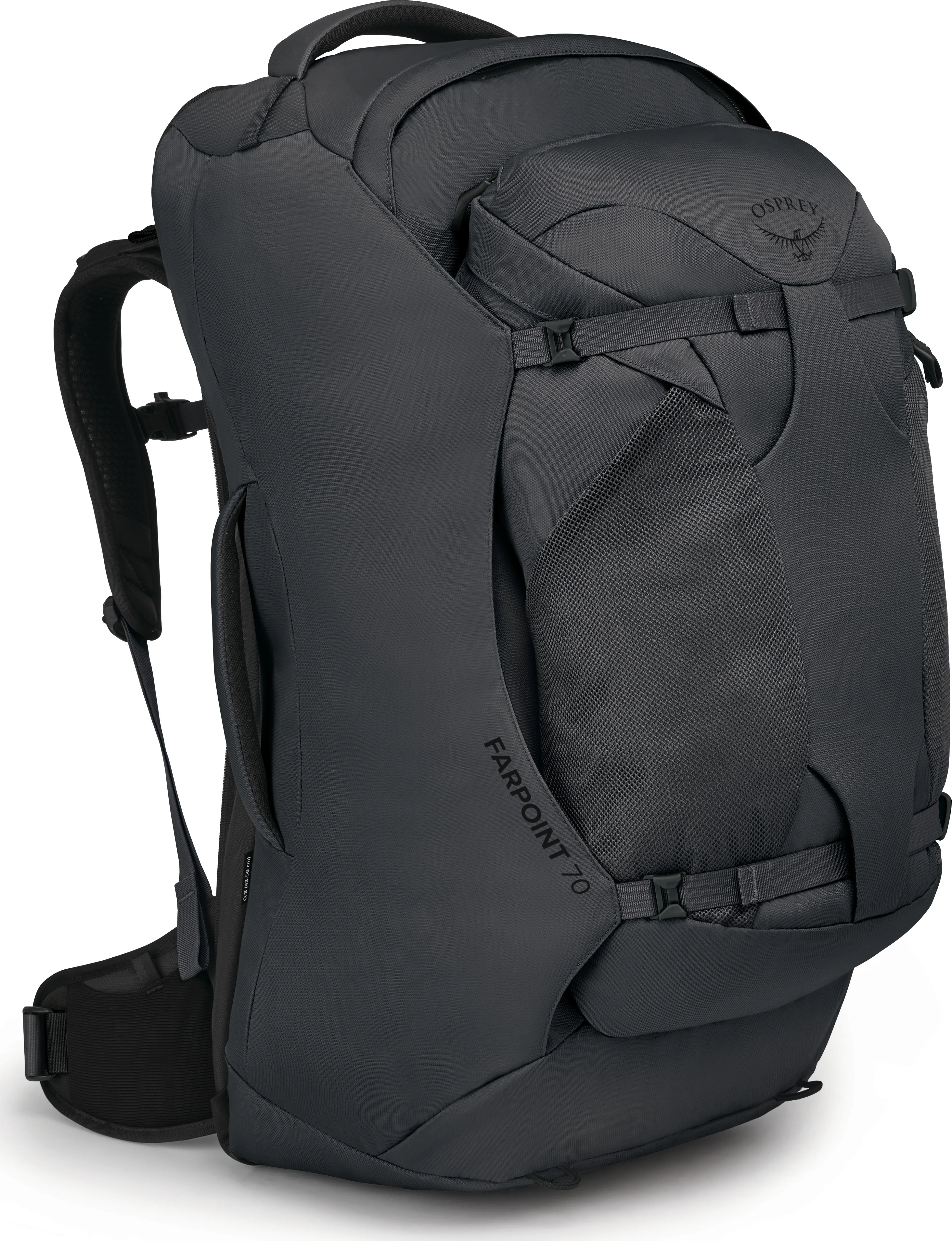 Osprey Men&#x27;s Farpoint 70 Tunnel Vision Grey | Buy Osprey Men&#x27;s Farpoint 70 Tunnel Vision Grey here | Outnorth