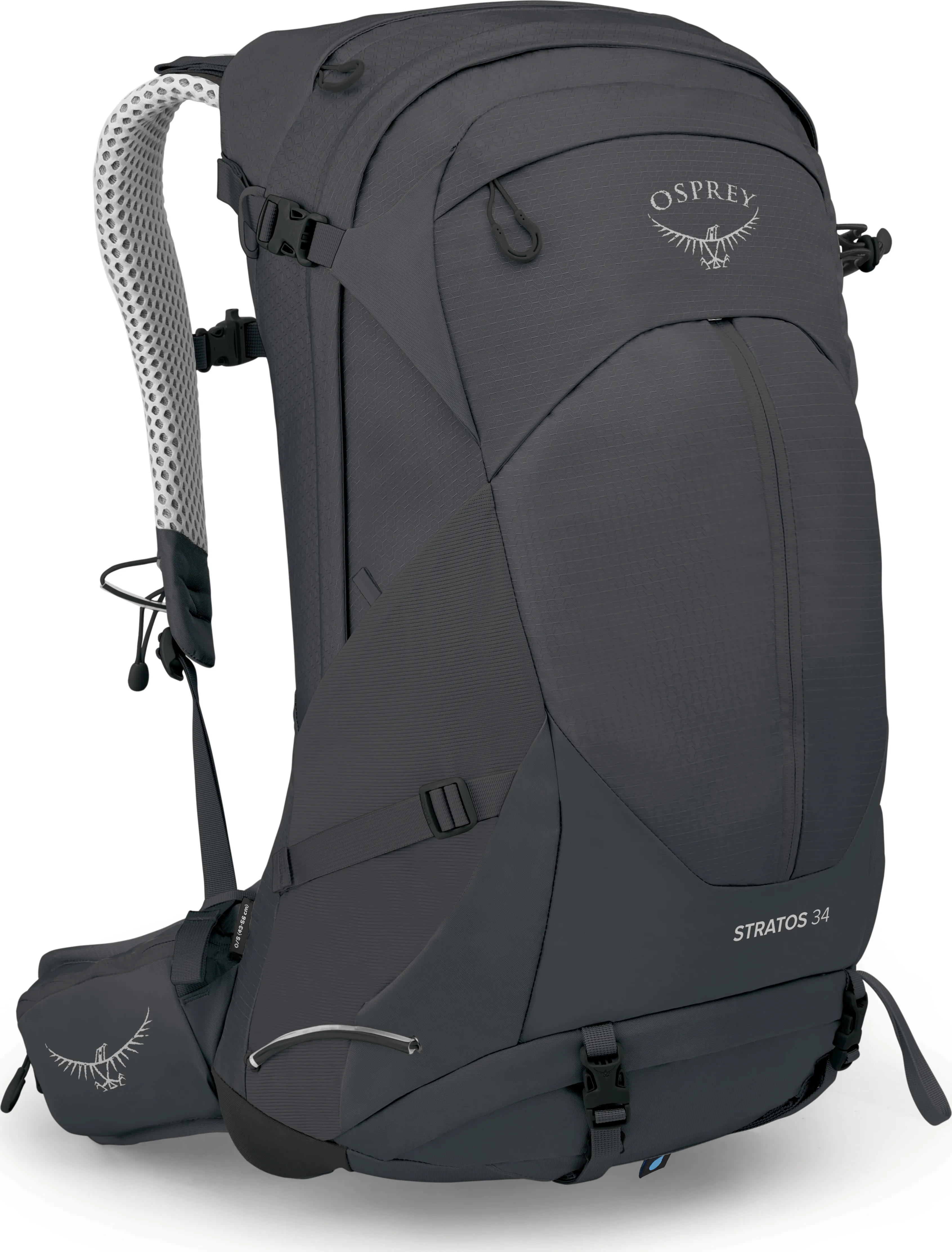 Osprey Stratos 34 Tunnel Vision Grey | Buy Osprey Stratos 34 Tunnel Vision Grey here | Outnorth