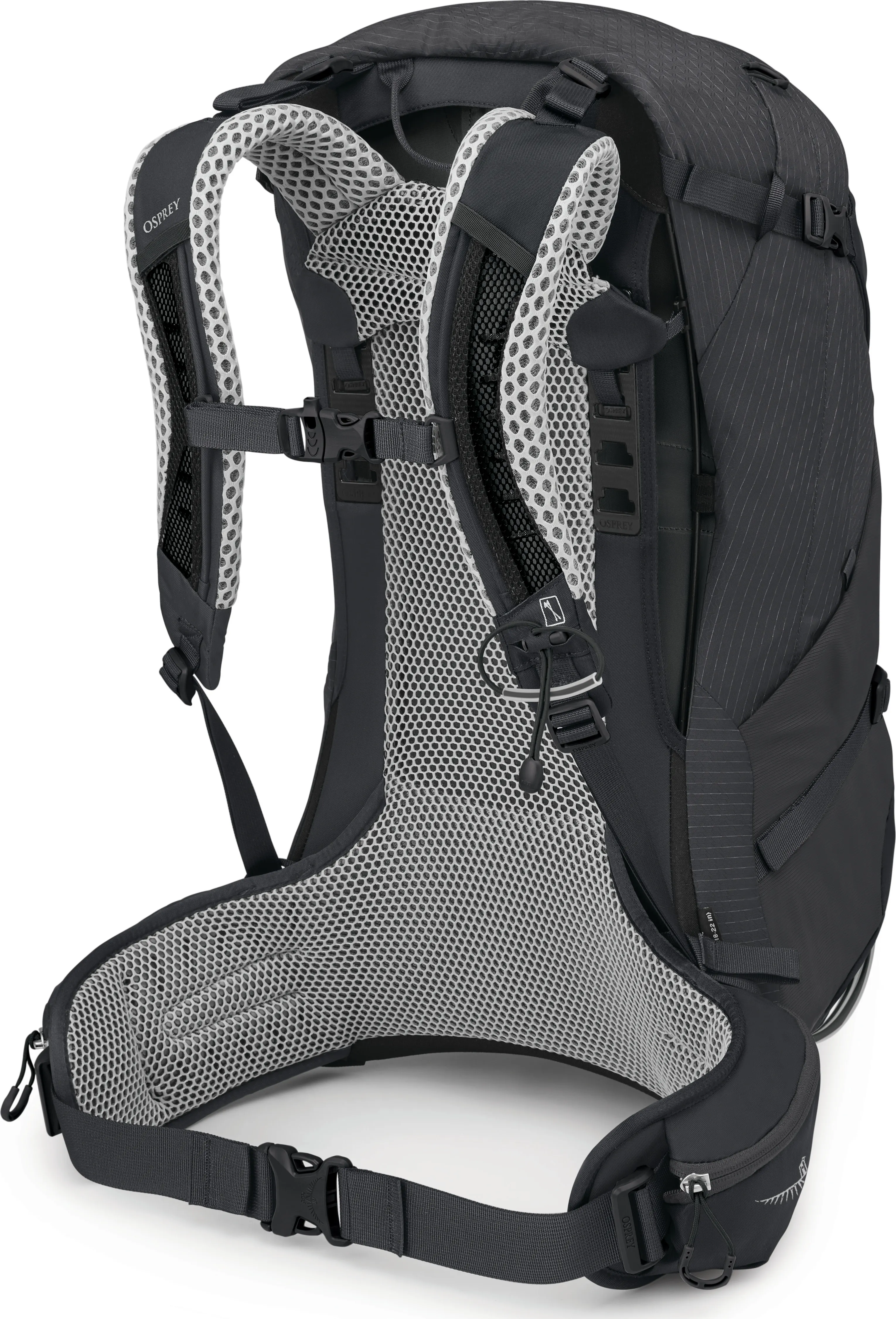 Osprey Stratos 34 Tunnel Vision Grey | Buy Osprey Stratos 34 Tunnel Vision Grey here | Outnorth