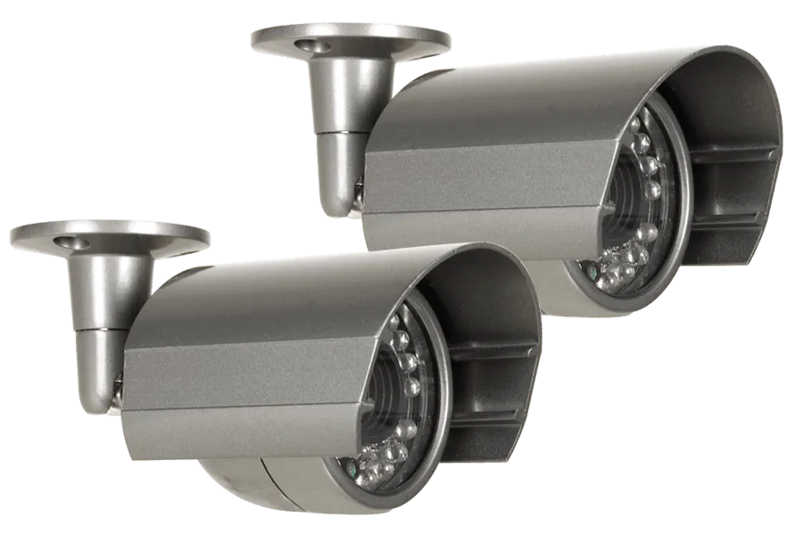 Out door security cameras with night vision (2 Pack)
