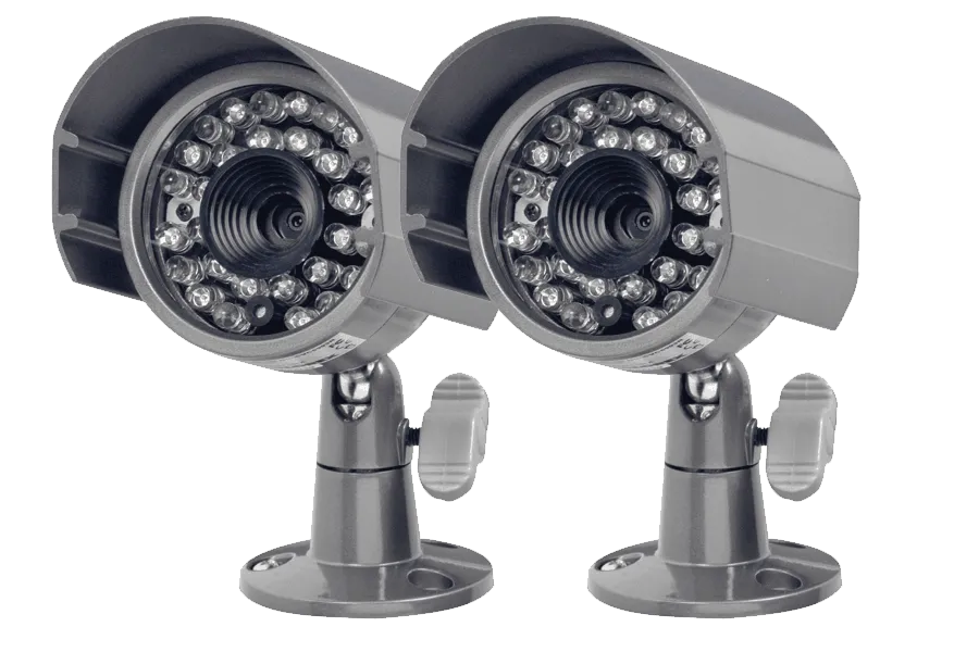 Out door security cameras with night vision (2 Pack)