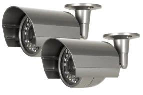 Out door security cameras with night vision (2 Pack)