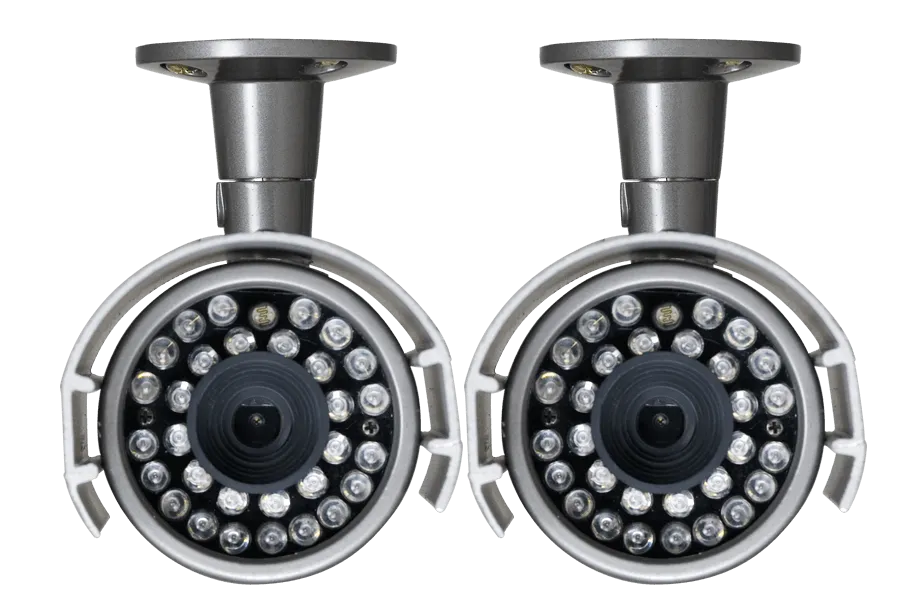 Out door security cameras with night vision (2 Pack)