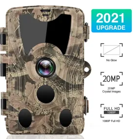 Outdoor Wildlife 20MP HD 1080P Trail Camera Night Vision Hunting Accessories   IP66 Waterproof Wildlife  Game Cam Thermal Scope