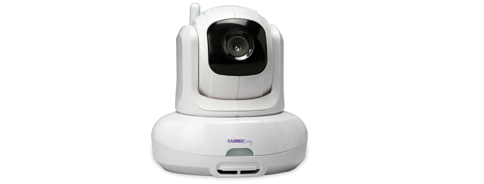 Pan-tilt baby video cameras with monitor