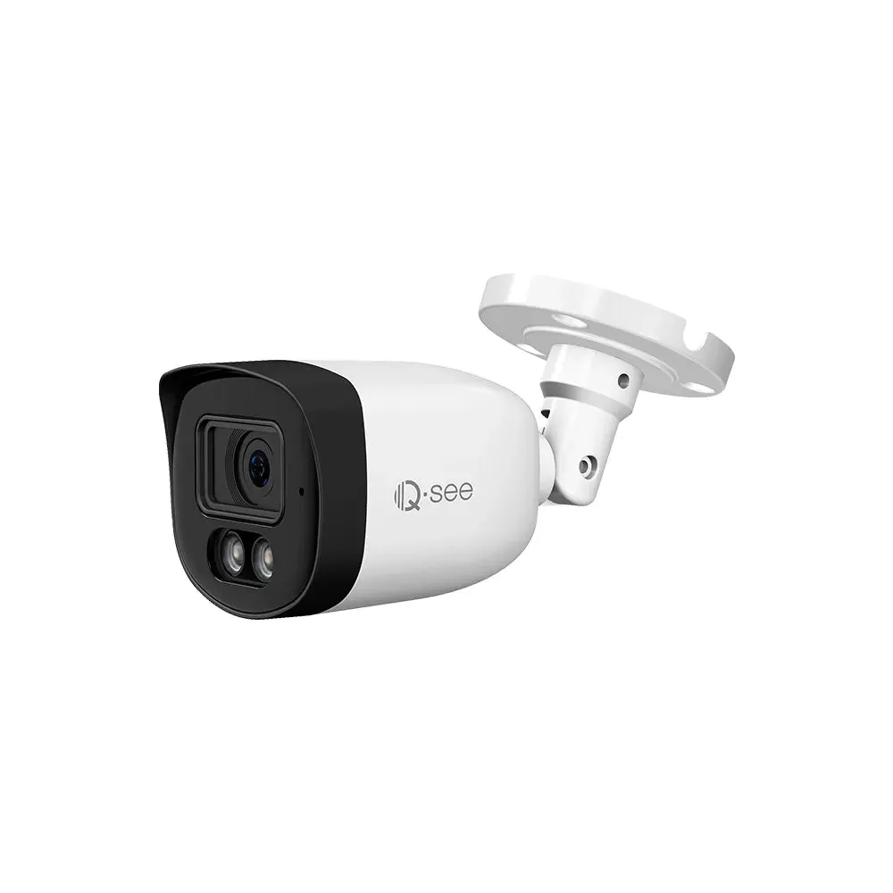 Qsee 4K Lite 16-Channel NVR (No HDD), 16PCS 5MP IP Camera System Featuring Color Night Vision,  16 PoE Ports