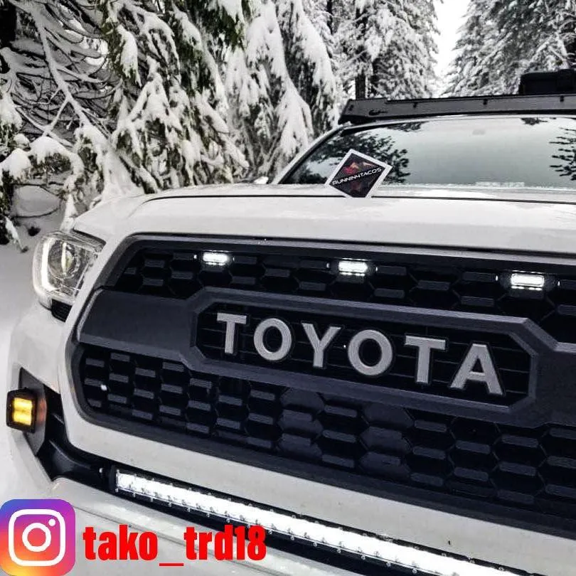 R4T - Grille Lights Kit (Raptor Lights) - Toyota Tacoma (2016-2022)