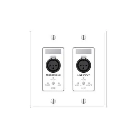 Rane RAD6 Remote Audio Device -Stereo RCA/3.5MM Line In & Out - Black