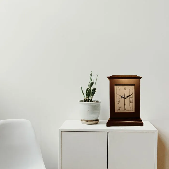 Rectangle Clock 4K Hidden Camera DVR