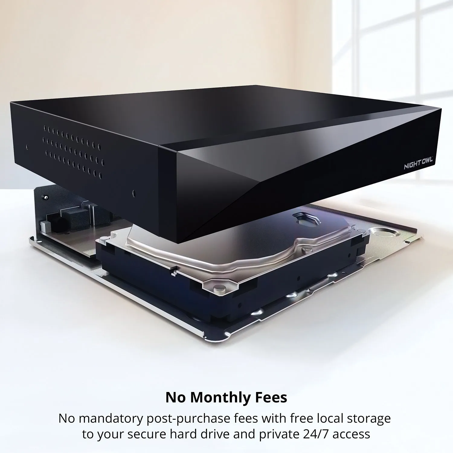 Refurbished 2-Way Audio 12 Channel 4K DVR with 2TB Hard Drive - Add up to 12 Total Devices