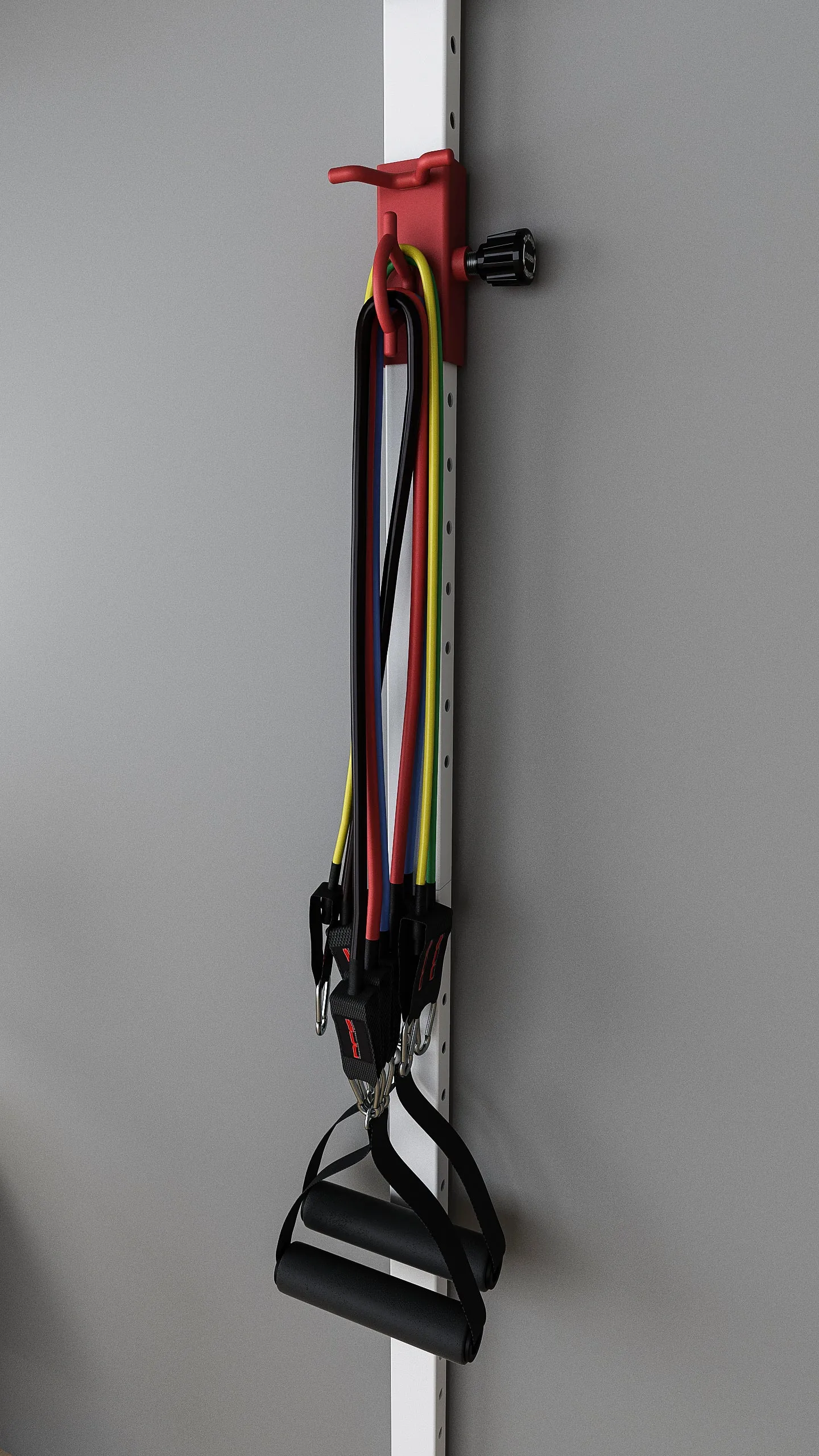 RFS® Versatile Adjustable Wall Anchor - Sleek White Design for Enhanced Support and Stability