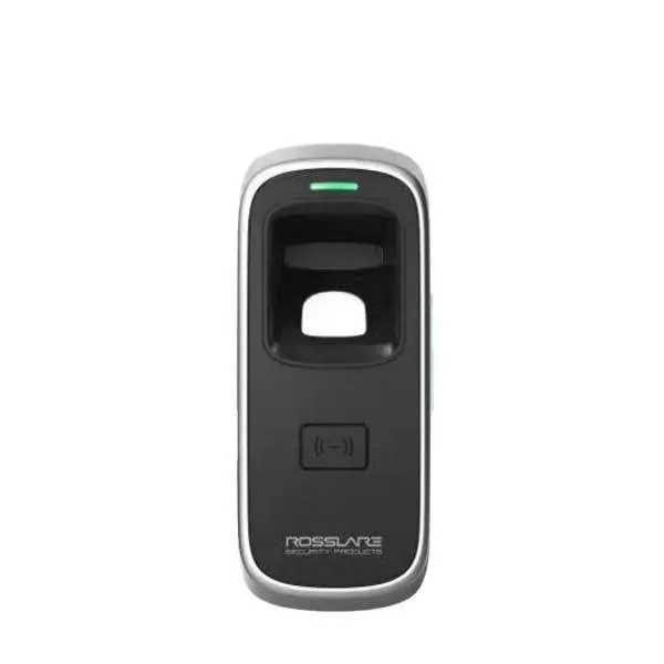 Rosslare B8650 Outdoor Fingerprint & Card Access Control Reader - 7000 Users - 13.56 MHz MIFARE - 12VDC - IP65 Rated