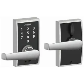 Schlage Century Touch Entry Leverset with Elan Lever