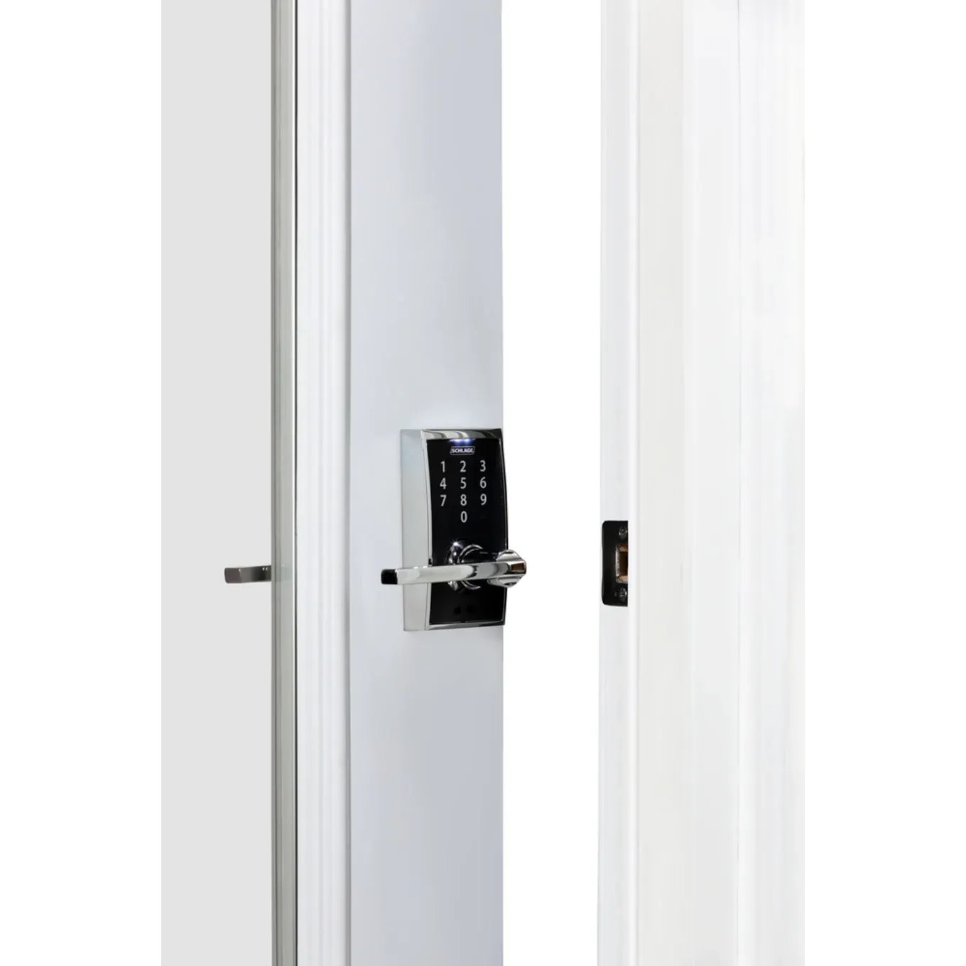 Schlage Century Touch Entry Leverset with Latitude Lever