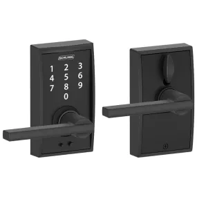 Schlage Century Touch Entry Leverset with Latitude Lever