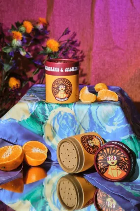 Scrubber Plastic Free & Refillable Dry Shampoo - Tangerine & Jasmine