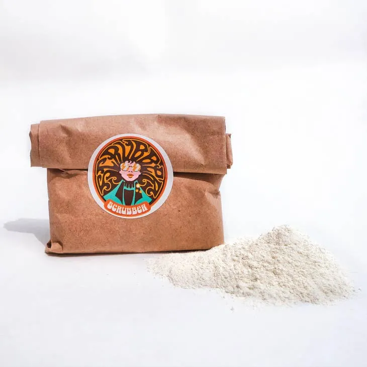 Scrubber Plastic Free & Refillable Dry Shampoo - Tangerine & Jasmine