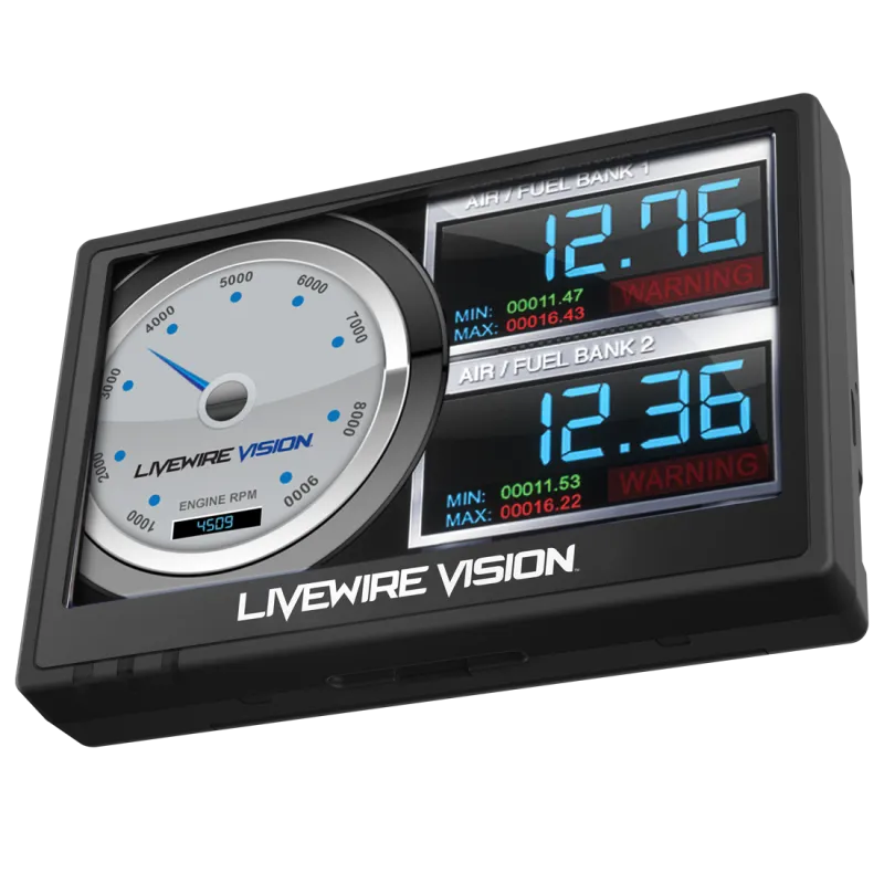 SCT Performance Livewire Vision Programmer - Data Monitor - 4" Color Touch Screen - Ford
