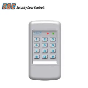 SDC - 920 - Weatherized Keypad - Indoor/Outdoor - Surface Mounted - 12/24V AC/DC - Cast Metal