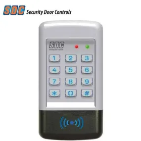 SDC - 920P - Weatherized Keypad - PROX - Indoor/Outdoor - Surface Mounted - 12/24V AC/DC - Cast Metal