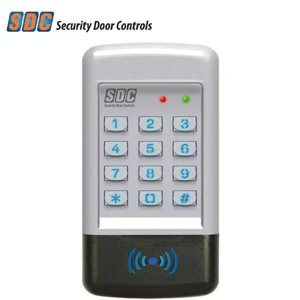 SDC - 920P - Weatherized Keypad - PROX - Indoor/Outdoor - Surface Mounted - 12/24V AC/DC - Cast Metal