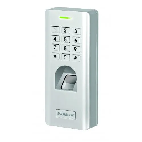 Seco-Larm - Access Control Digital Keypad & Fingerprint Reader - 3000 users - Weatherproof