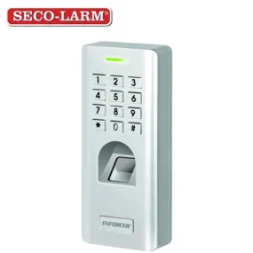 Seco-Larm - Access Control Digital Keypad & Fingerprint Reader - 3000 users - Weatherproof