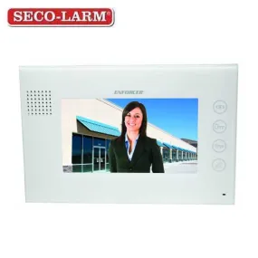 Seco-Larm - ENFORCER - Secondary Color Hands Free  Monitor for Video Door Phone DP-264-1C7Q