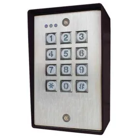 SECO-LARM SK-1123-SDQ Vandal Resistant Outdoor Access Control Keypad