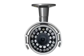 Security camera surveillance with advanced image sensor
