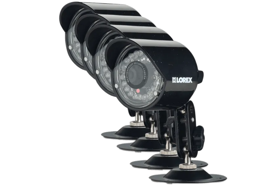 Security surveillance cameras outdoor use with Night vision (4 pack)