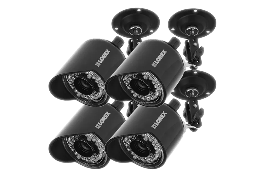 Security surveillance cameras outdoor use with Night vision (4 pack)