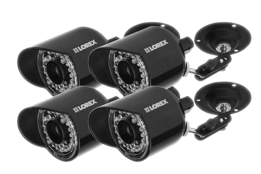 Security surveillance cameras outdoor use with Night vision (4 pack)