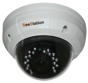 SeeStation (AHD) DOME CAMERA 2MP/1080P 2.8-12mm Varifocal Auto Iris Lens 12VDC