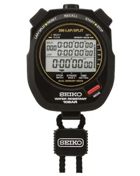 Seiko Digital Stopwatch Swimming Master SVAS009 Silicone Case New