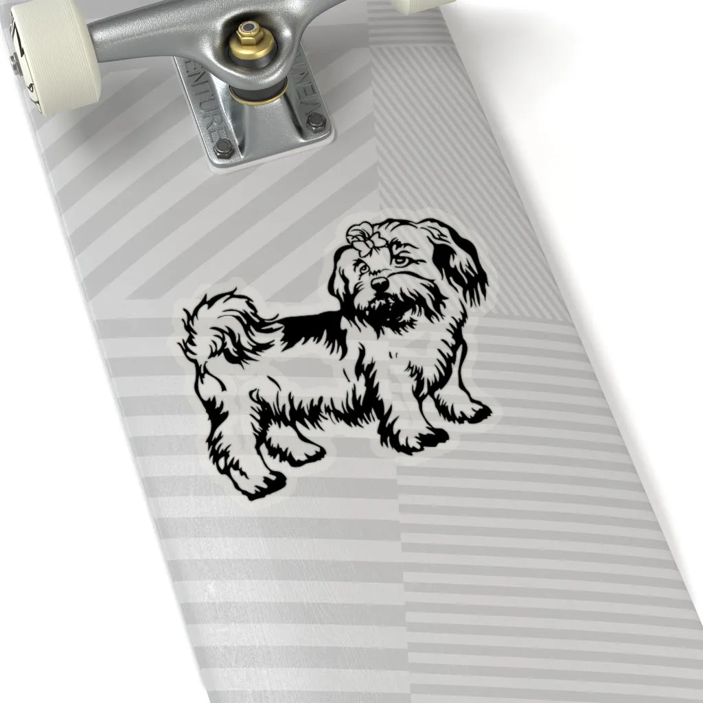 Shih Tzu Kiss-Cut Stickers