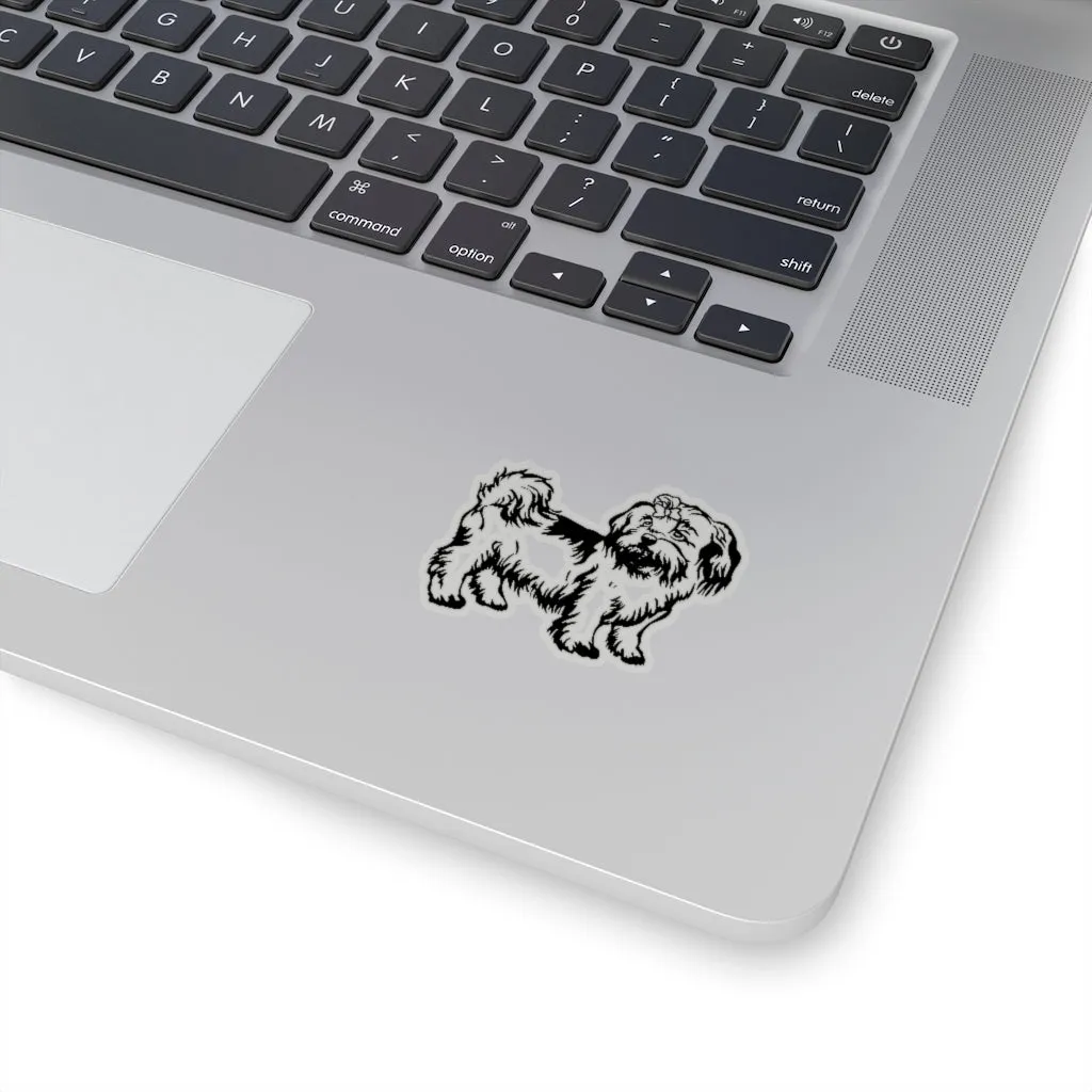 Shih Tzu Kiss-Cut Stickers