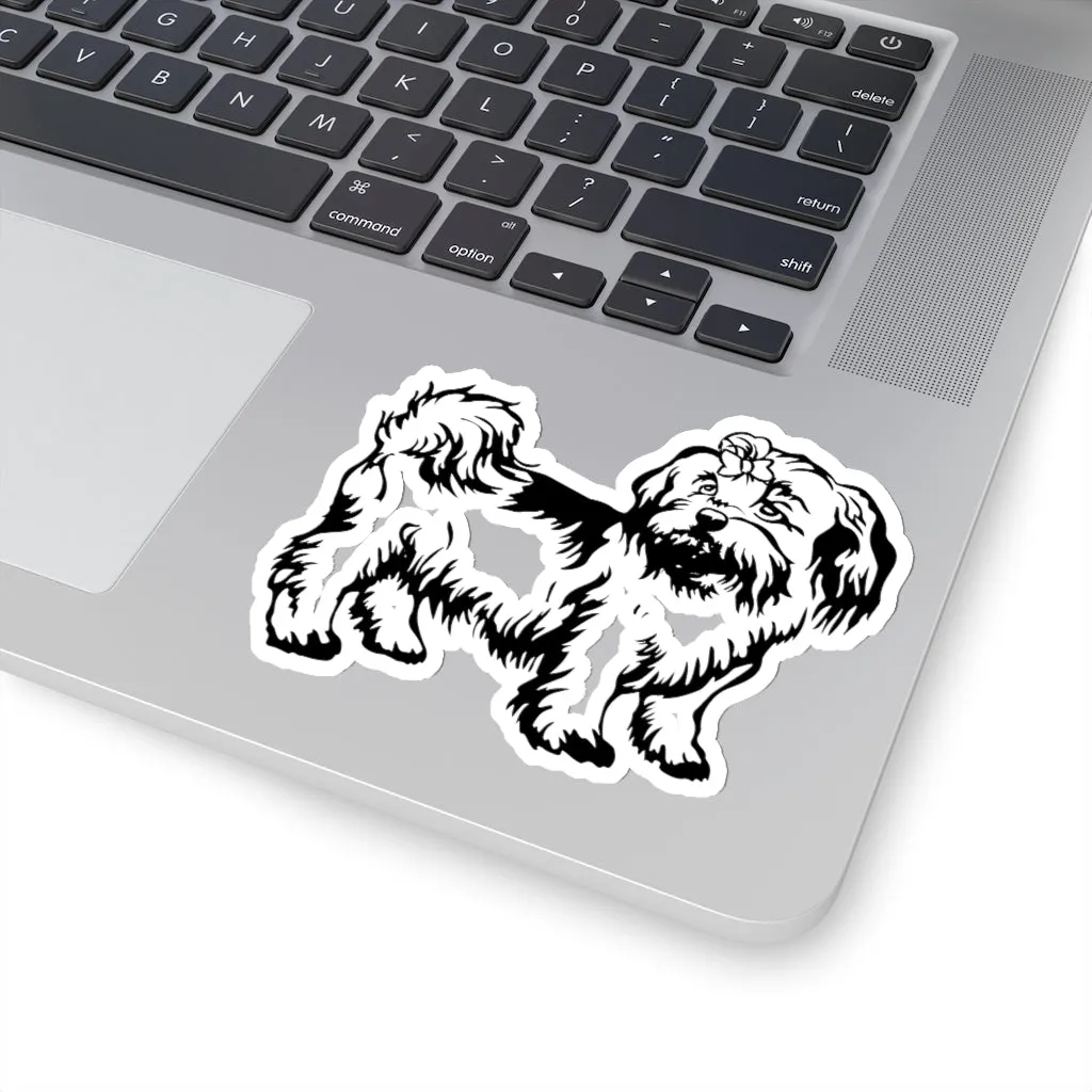 Shih Tzu Kiss-Cut Stickers