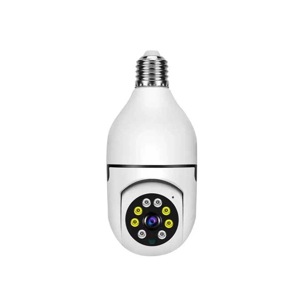 Singel & Dual Lens 360 Rotating Wifi IP Camera Security Lamp HD Color Night Vision PIR Alarm 2 Way Audio Solar Wifi Camera