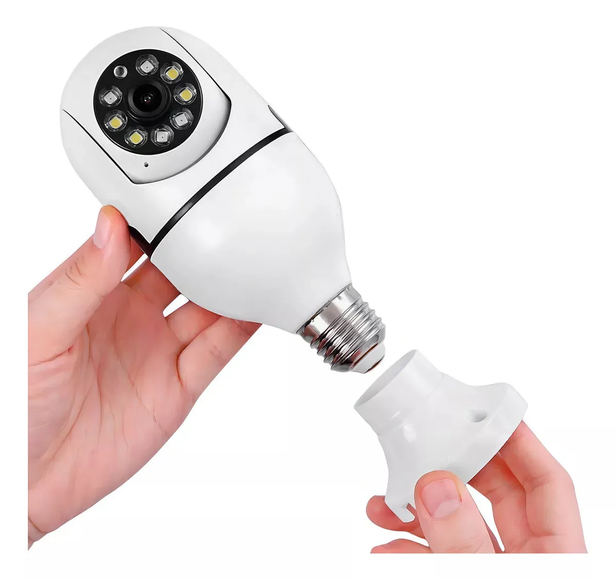 Singel & Dual Lens 360 Rotating Wifi IP Camera Security Lamp HD Color Night Vision PIR Alarm 2 Way Audio Solar Wifi Camera