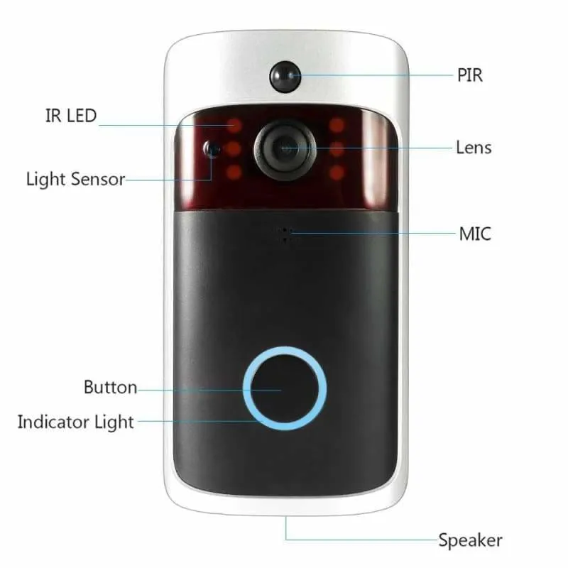 Smart Wifi Camera Doorbell