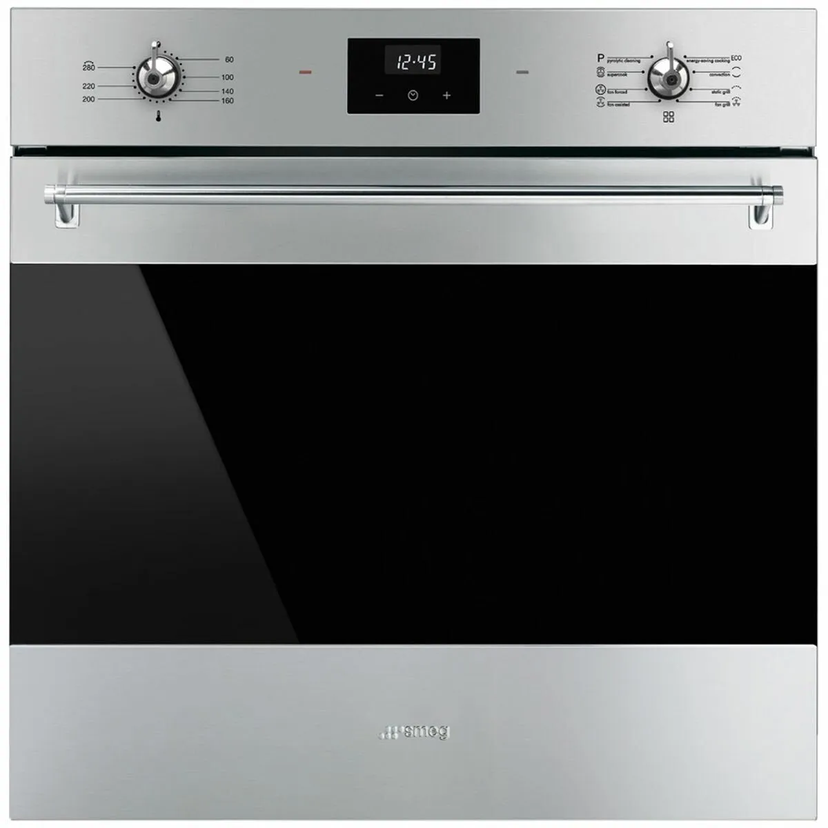Smeg SFPA6300TVX 60cm Classic Thermoseal Pyrolytic Built-In Oven - Ex Display Discount