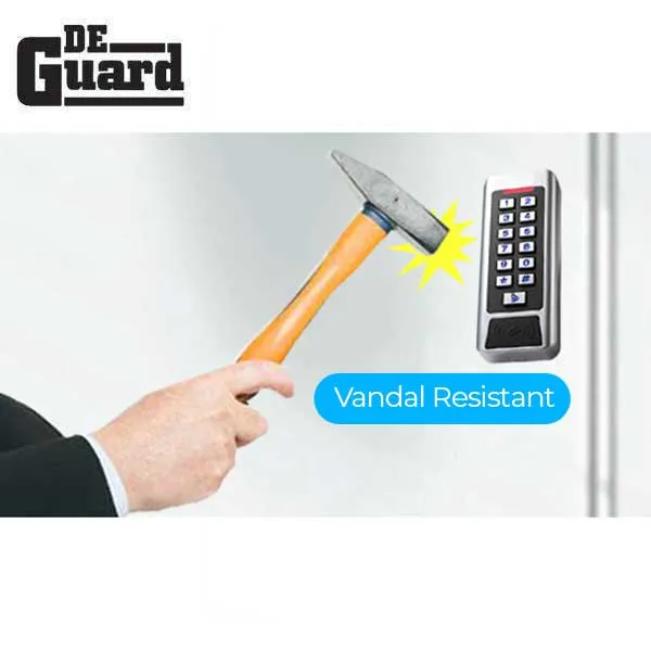 Stand Alone Access Controller -  HID Prox Card Reader & Keypad Controller - Single or Double Doors - Waterproof IP68