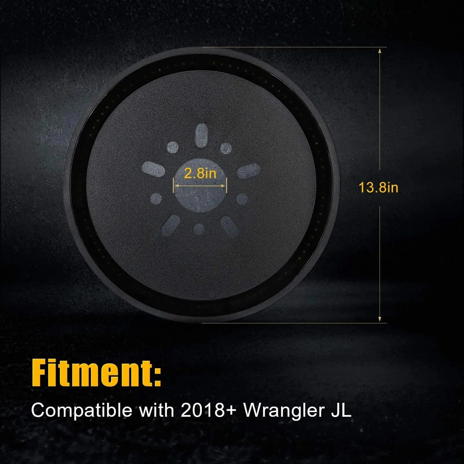 Suparee Jeep Wrangler JL LU Spare Tire  Brake Light for Wrangler 2018-Later with Plug N Play