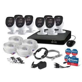 Swann 16 Channel 1TB DVR Recorder with 12 x 1080p Full HD Enforcer Cameras, SWDVR-164680T   SWPRO-1080SLPK2