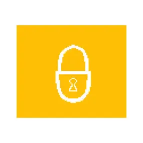 Switch Lens Bottom Amber Lock Pk1