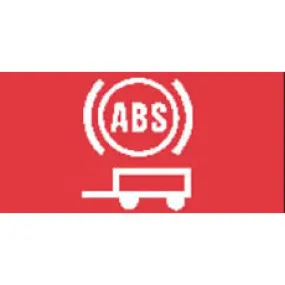 Switch Lens Bottom Red Trailer ABS Warning Pk5