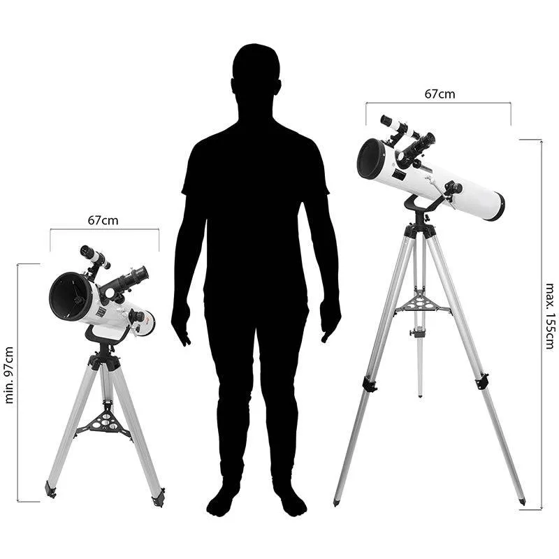 Telescope with an Adjustable Aluminum Tripod HW-36